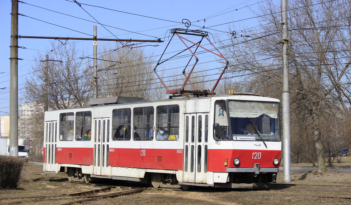 Липецк, Tatra T6B5SU № 120