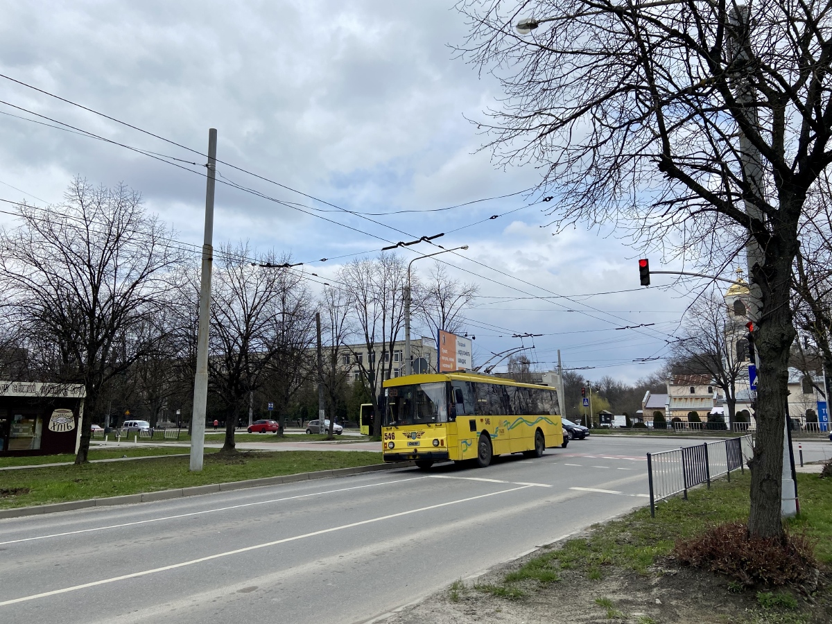 Львов, Škoda 14Tr89/6 № 546