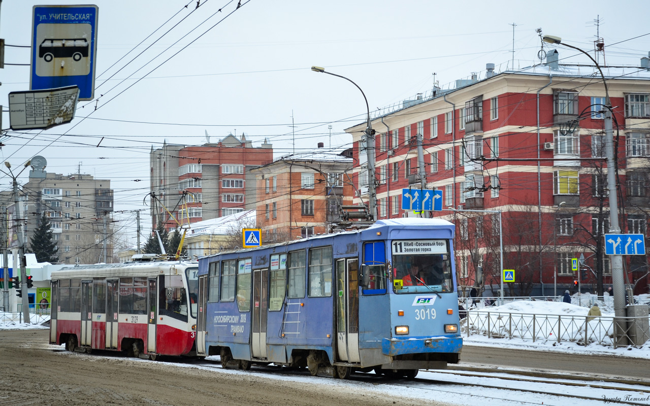 Новосибирск, 71-605 (КТМ-5М3) № 3019