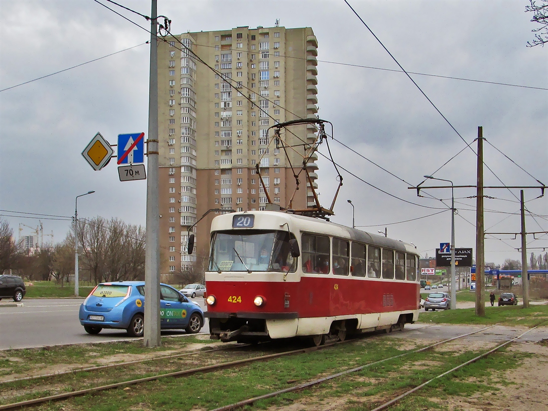 Harkov, Tatra T3SUCS Nr. 424
