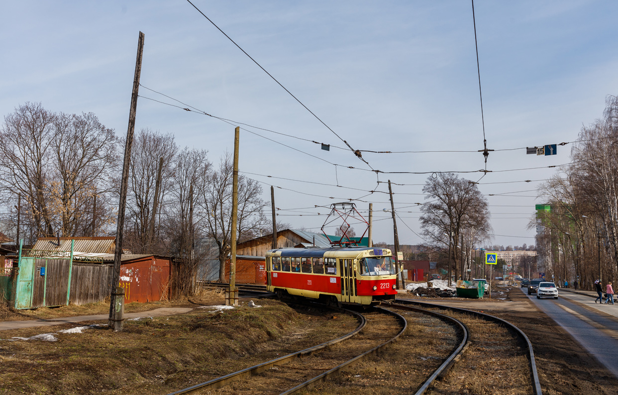 Iževsk, Tatra T3SU (2-door) č. 2213