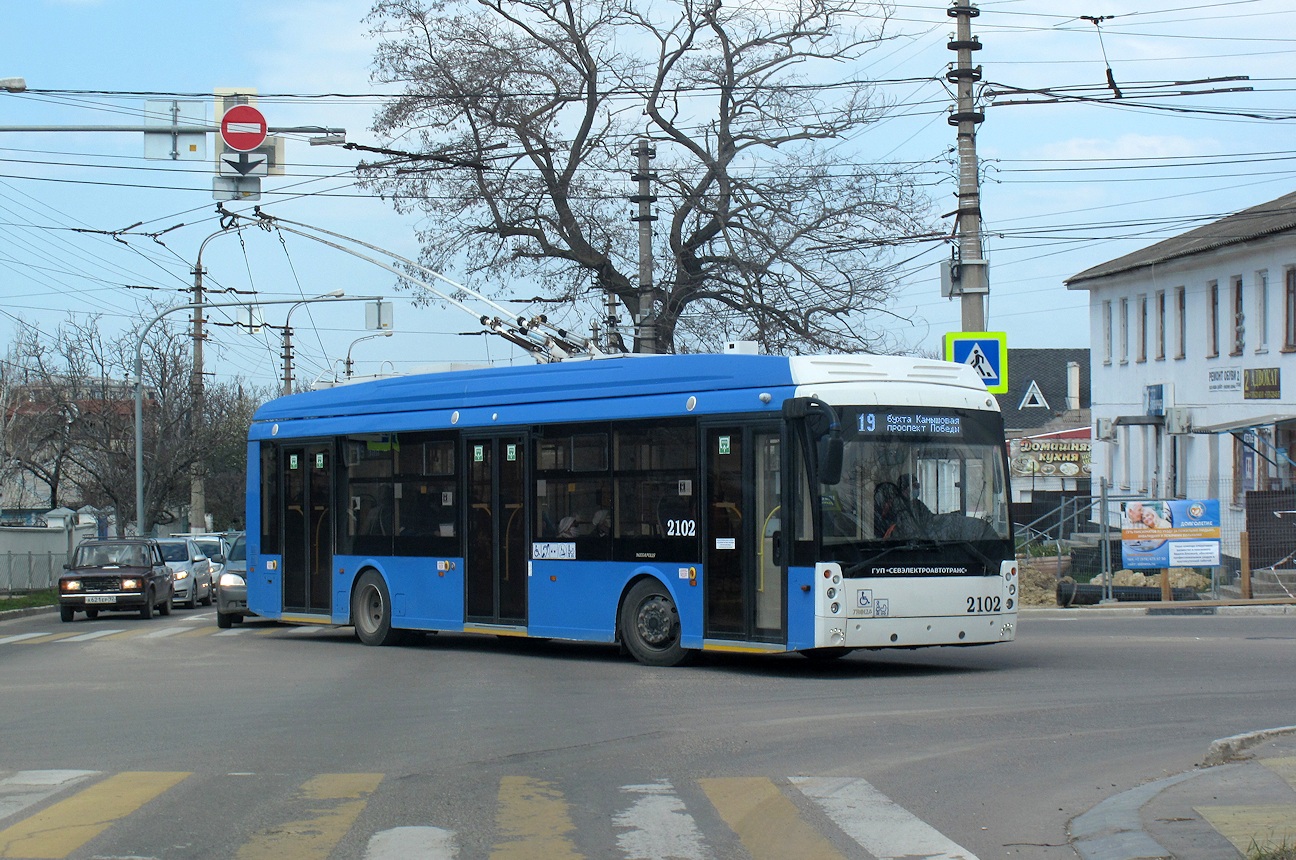 Sevastopol, Trolza-5265.02 “Megapolis” # 2102