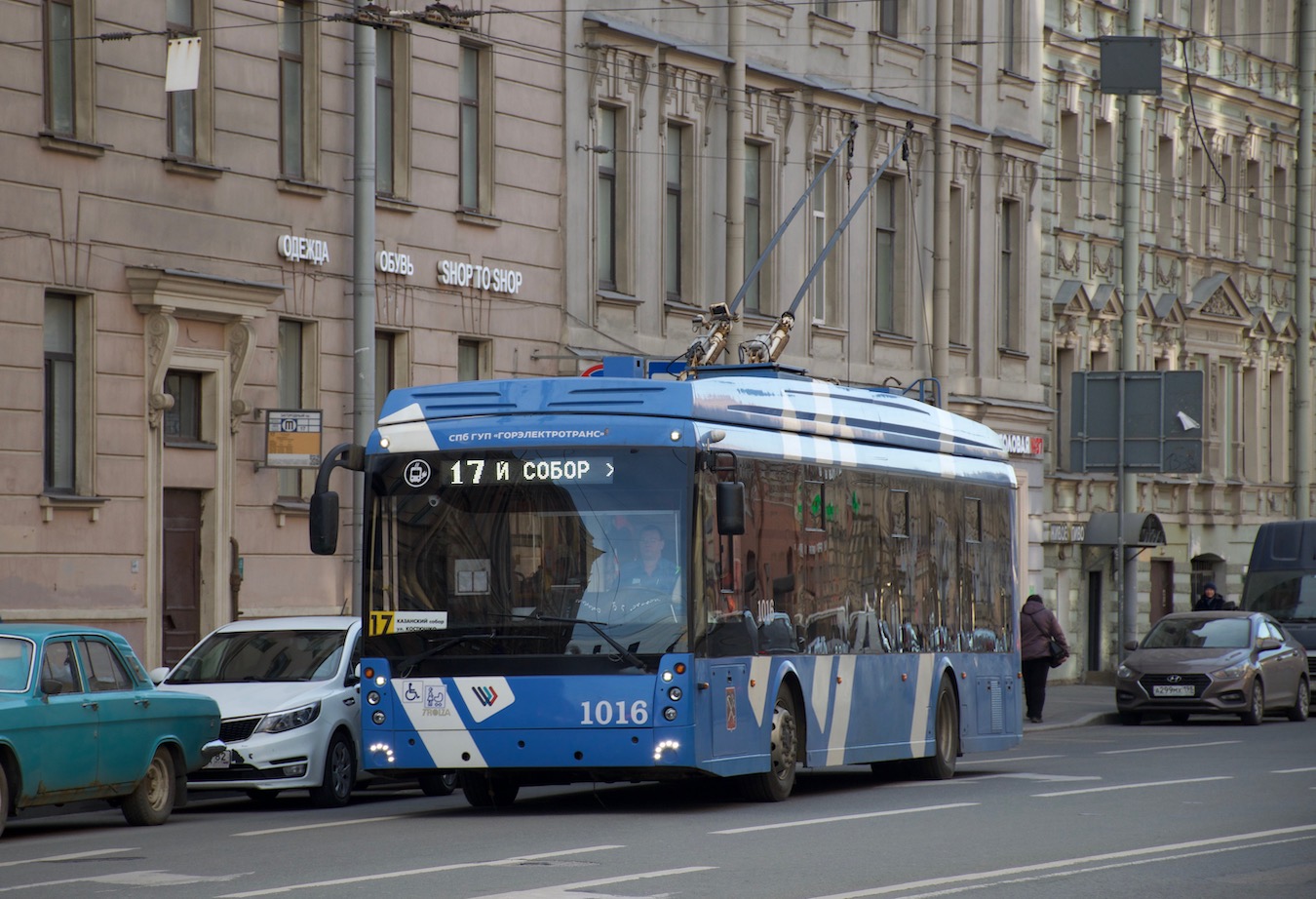 Sanktpēterburga, Trolza-5265.08 “Megapolis” № 1016