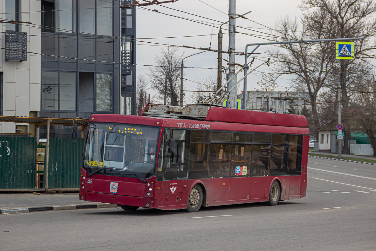 Тула, Тролза-5265.00 «Мегаполис» № 48 Тула, Тролза-5265.00 «Мегаполис» № 48