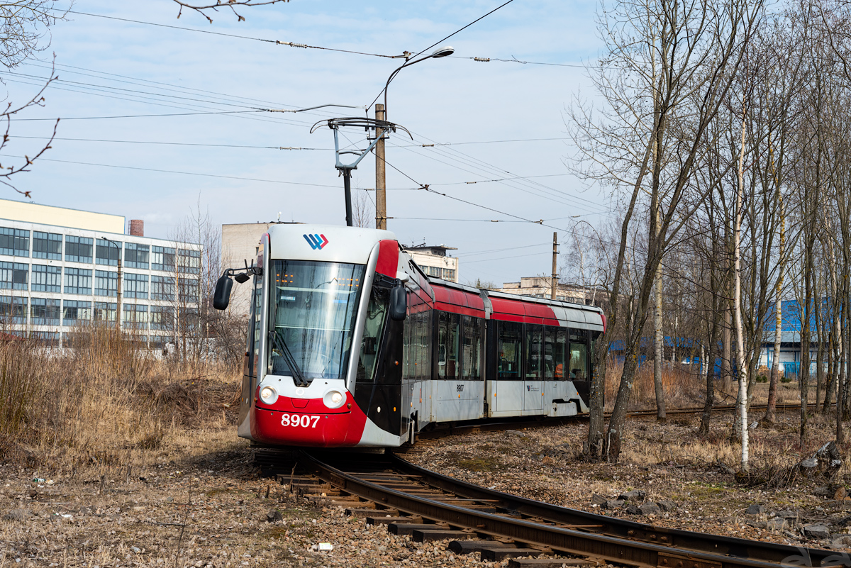 Санкт-Петербург, 71-801 (Alstom Citadis 301 CIS) № 8907