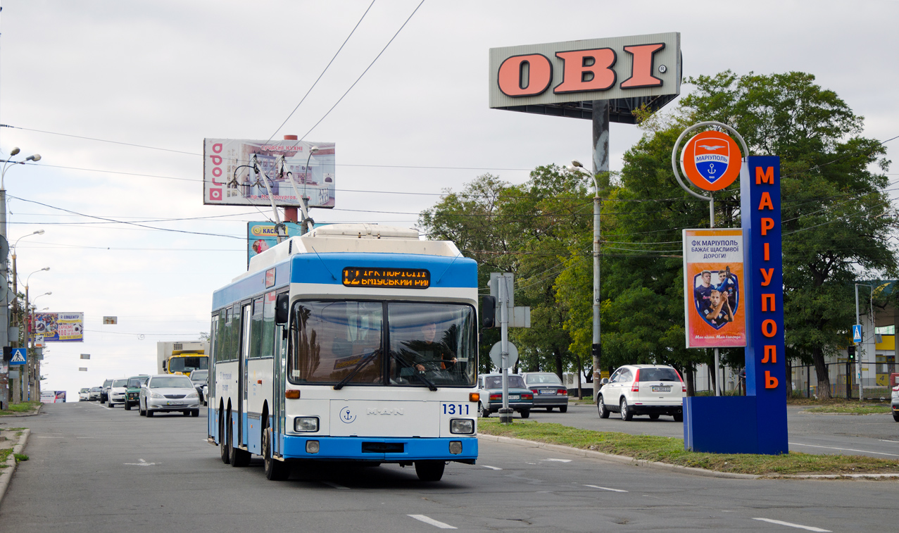 Мариуполь, MAN/Gräf & Stift 860 SL172HO № 1311