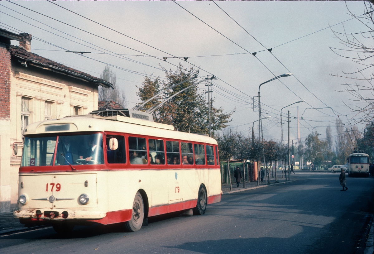 Пловдив, Škoda 9Tr16 № 179; Пловдив — Исторически снимки — Тролейбуси • Исторические фотографии — Троллейбусов