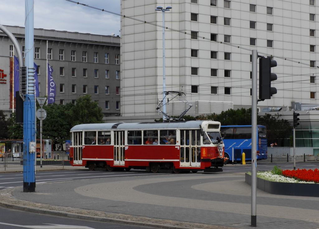 Варшава, Konstal 13N № 407