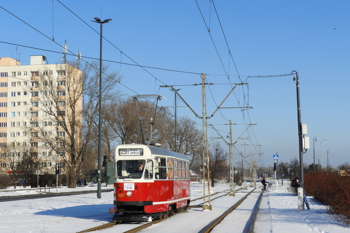 Варшава, Konstal 13N № 407; Варшава — Большой оркестр праздничной помощи