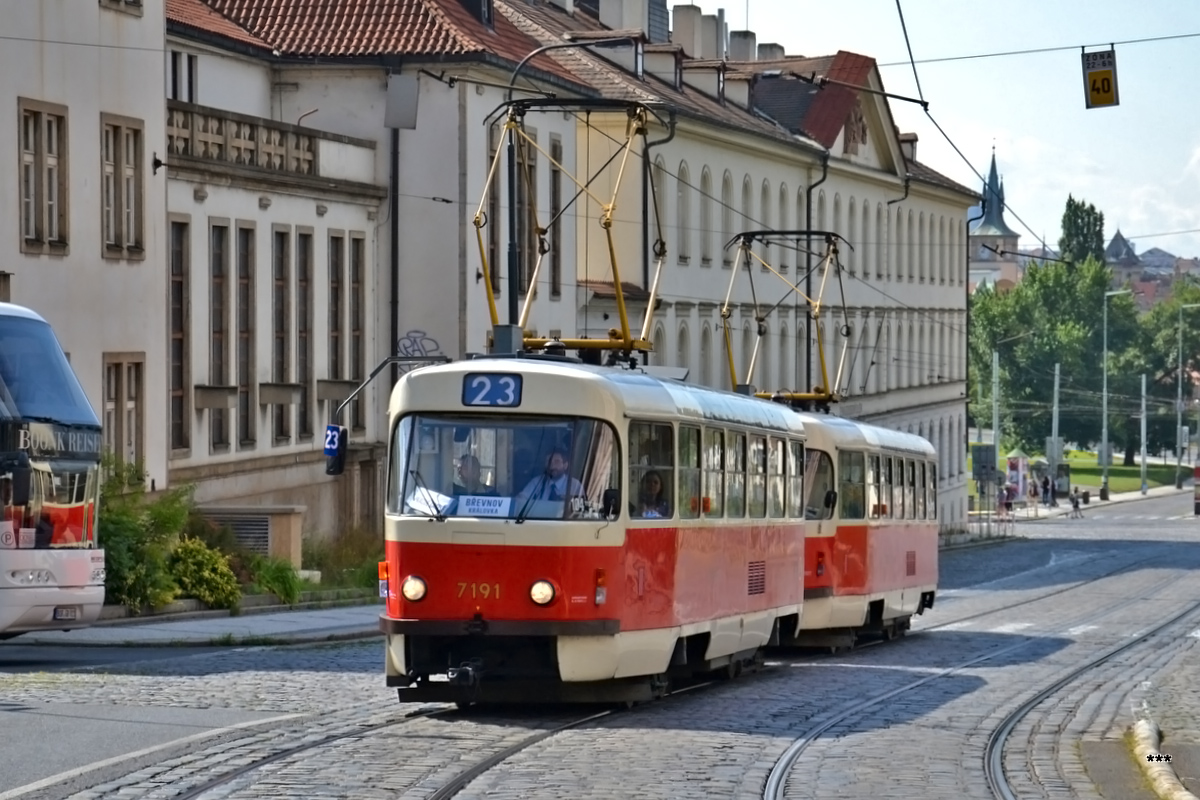 Прага, Tatra T3SUCS № 7191