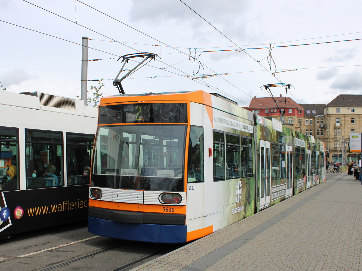 Rhein-Neckar, Duewag 6MGT Nr. 5630