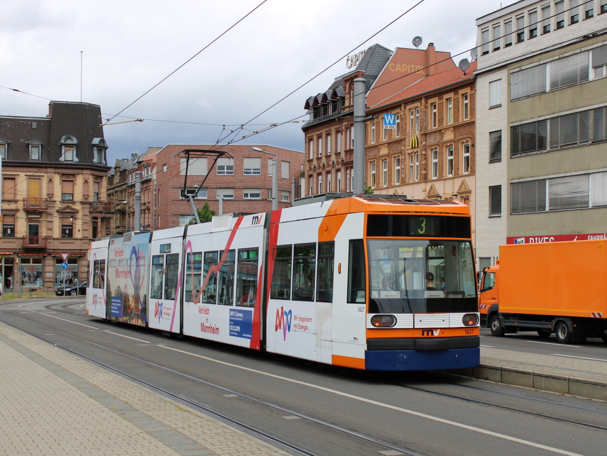 Рейн-Неккар, Duewag 6MGT № 5627