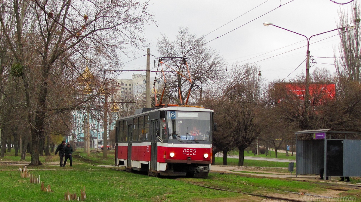 Харьков, Tatra T6B5SU № 4552
