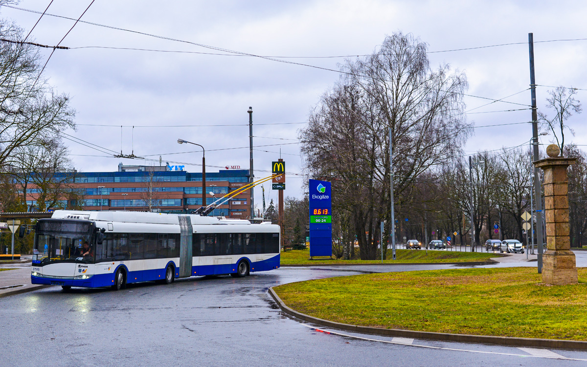 Рига — Троллейбусные линии и инфраструктура