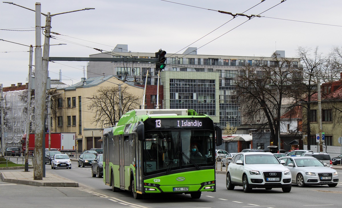 Каунас, Solaris Trollino IV 12 Medcom № 129
