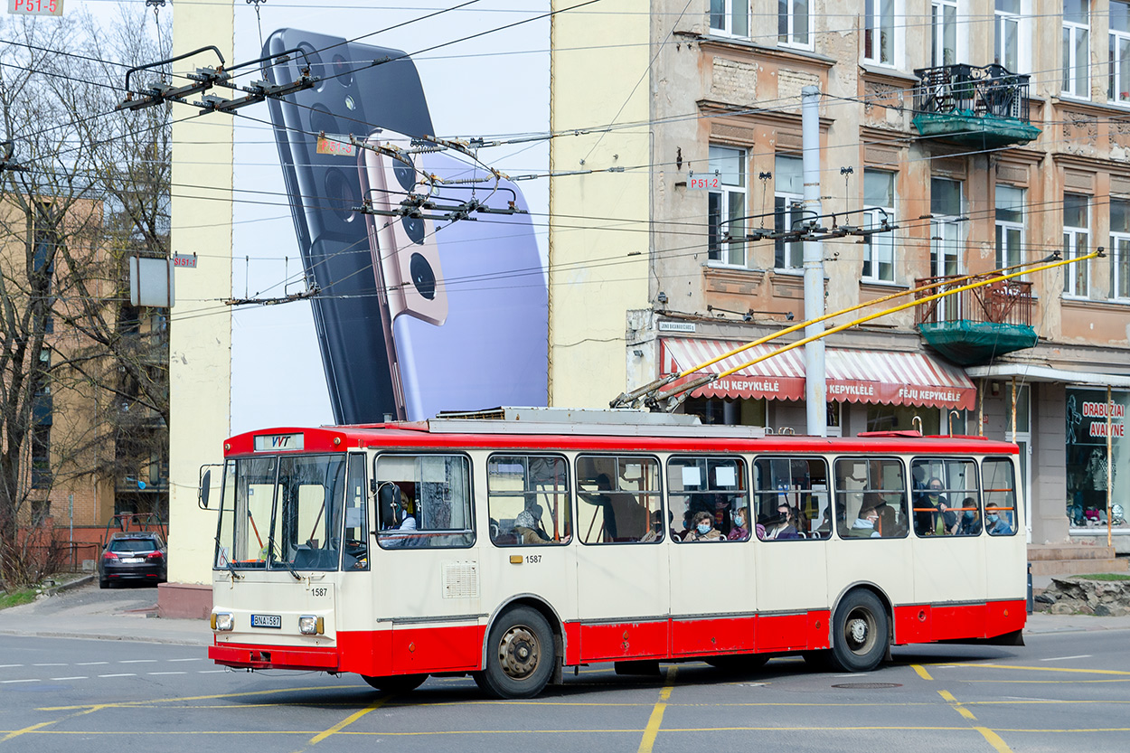 Vilnius, Škoda 14Tr13/6 č. 1587