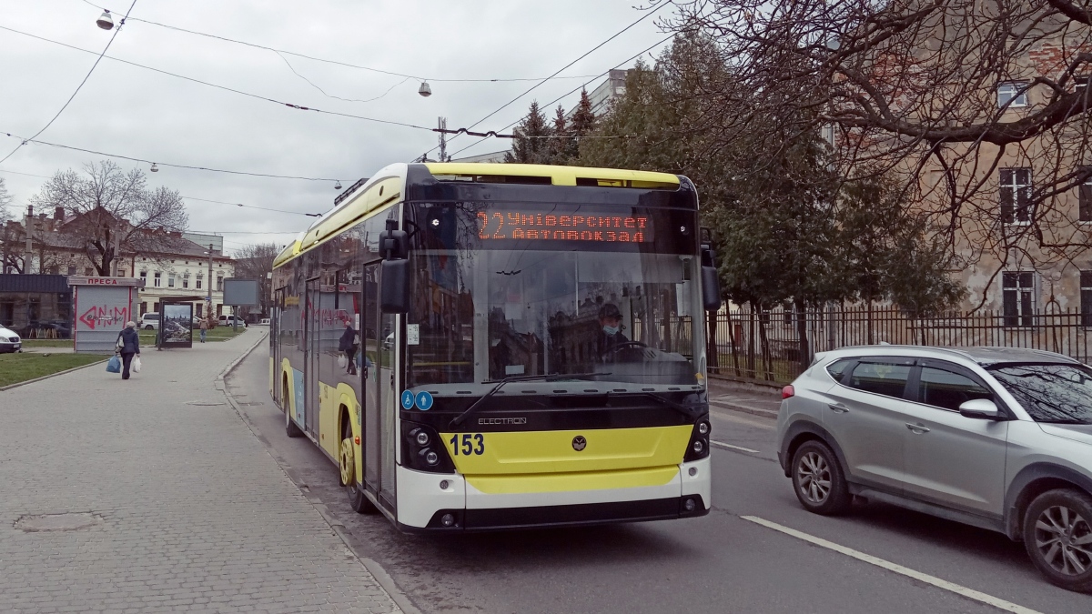 Львов, Electron T19102 № 153