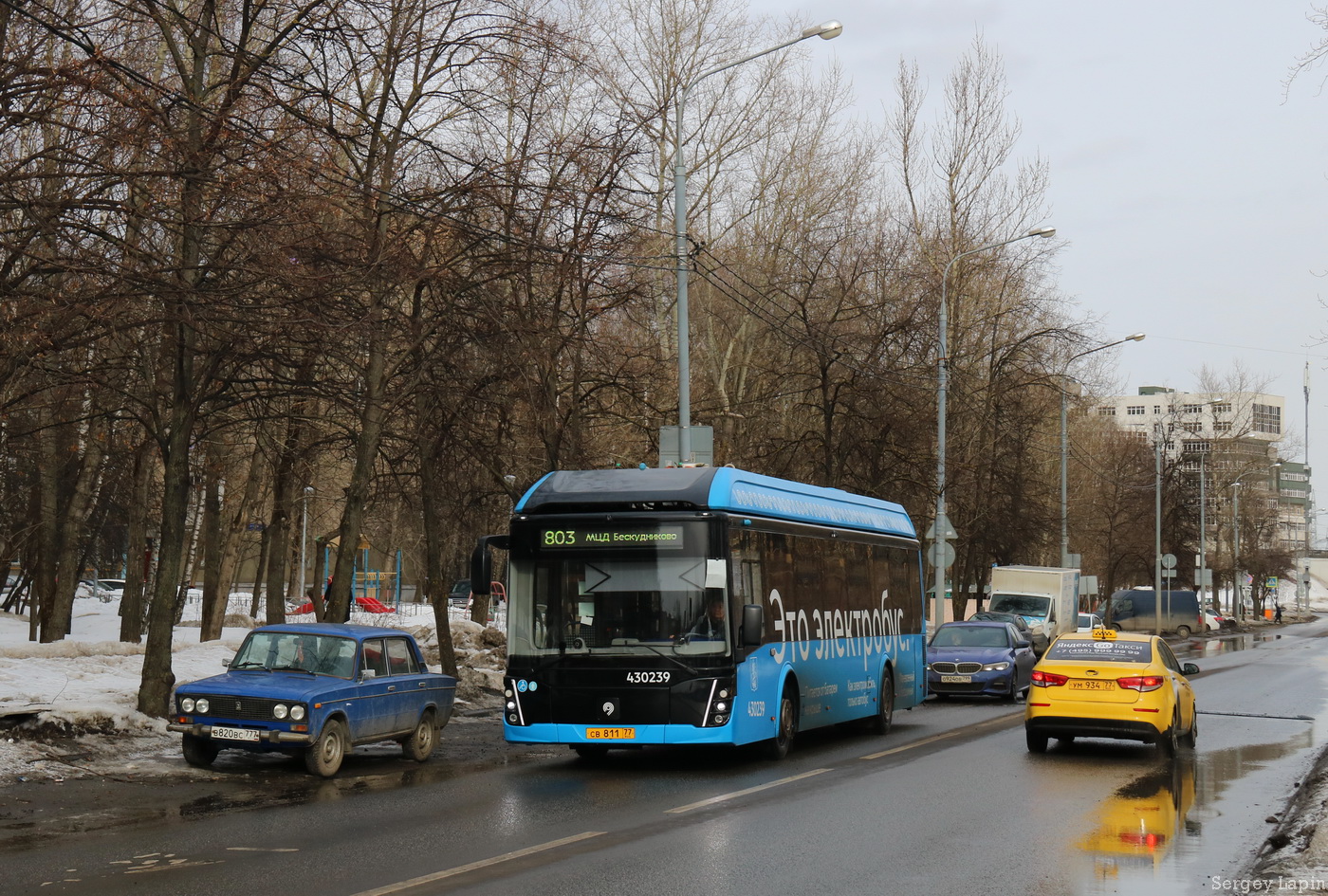 Москва, ЛиАЗ-6274 № 430239
