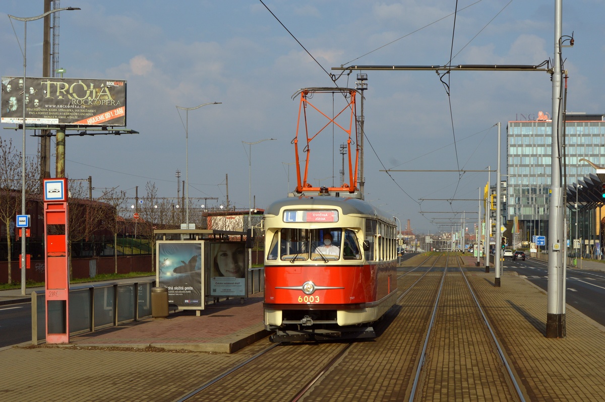 Прага, Tatra T2R № 6003