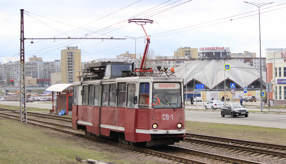 Старый Оскол, 71-605 (КТМ-5М3) № СВ-1; Старый Оскол — Достопримечательности вдоль трамвайной линии