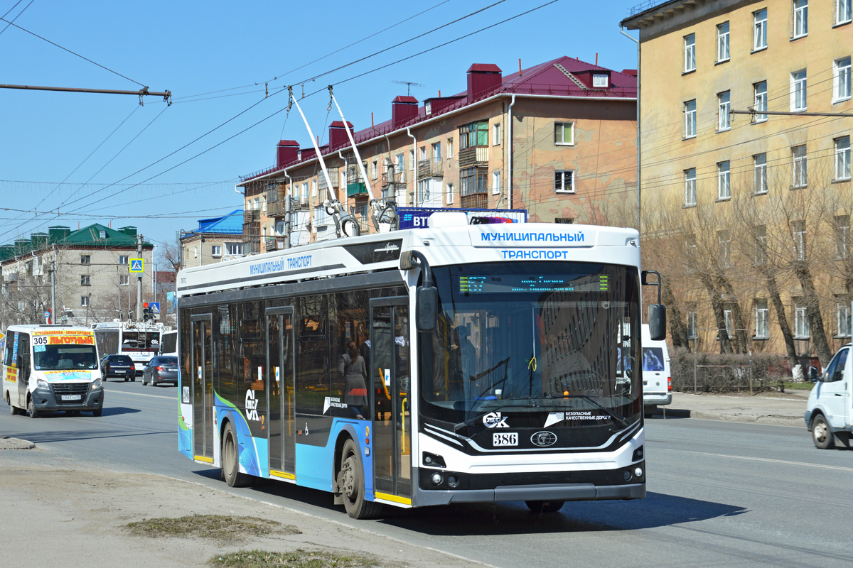 Омск, ПКТС-6281.00 «Адмирал» № 386