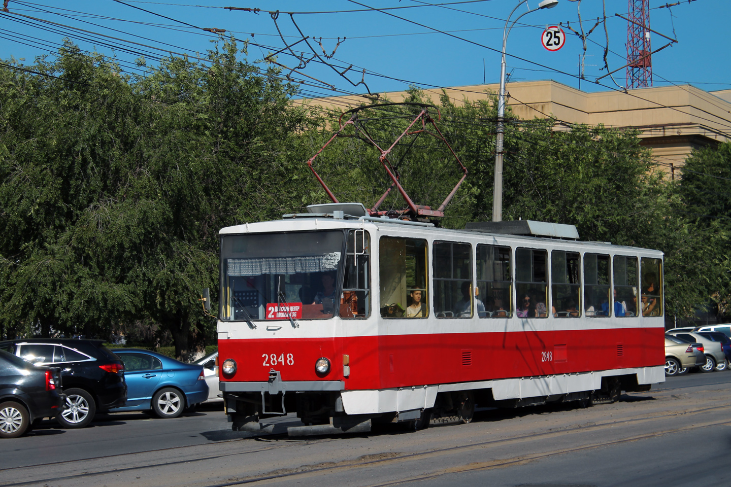 Волгоград, Tatra T6B5SU № 2848 Волгоград, Tatra T6B5SU № 2848