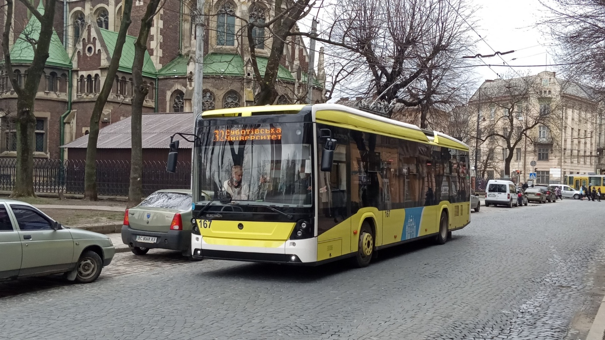 Львов, Electron T19102 № 167