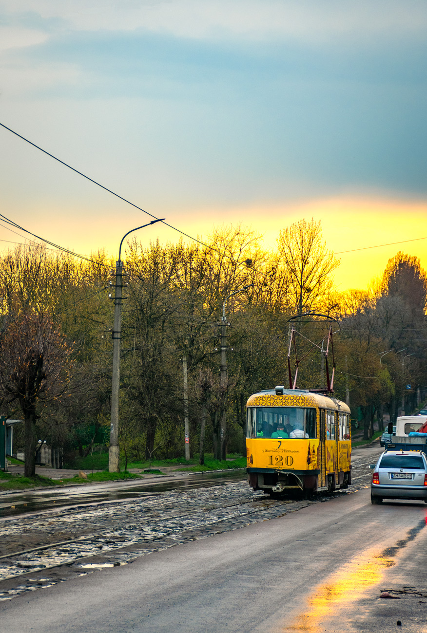 Житомир, Tatra T4SU № 7