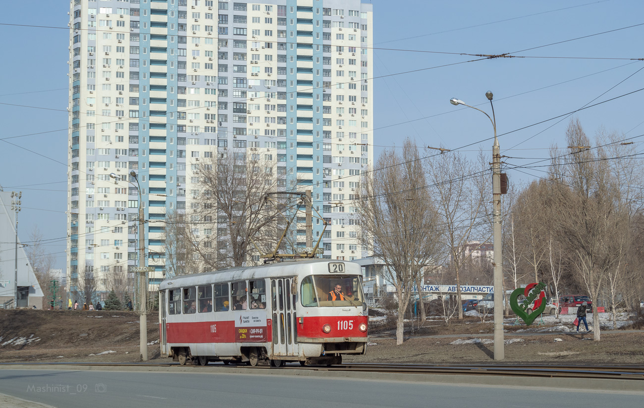 薩馬拉, Tatra T3SU (2-door) # 1105