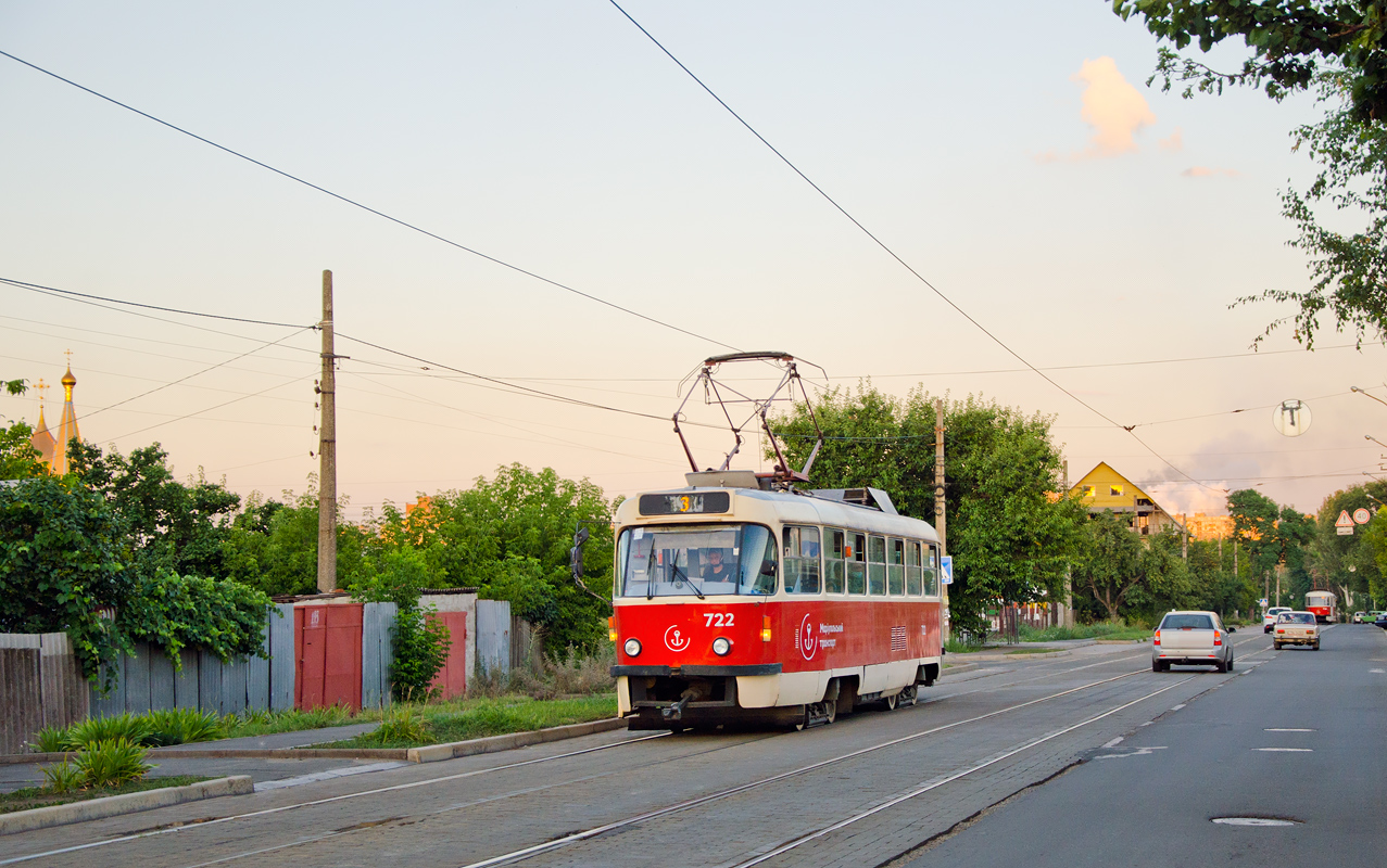 Мариуполь, Tatra T3A № 722