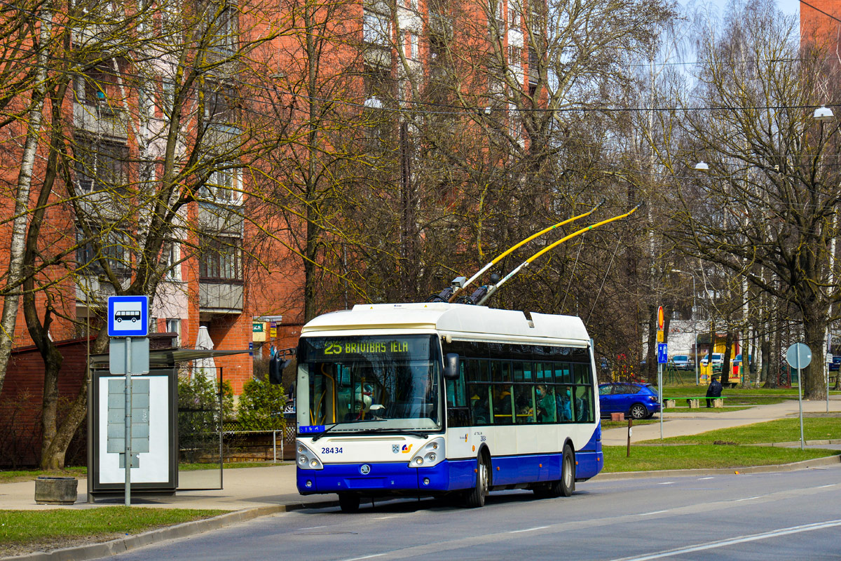 Рига, Škoda 24Tr Irisbus Citelis № 28434 Рига, Škoda 24Tr Irisbus Citelis № 28434