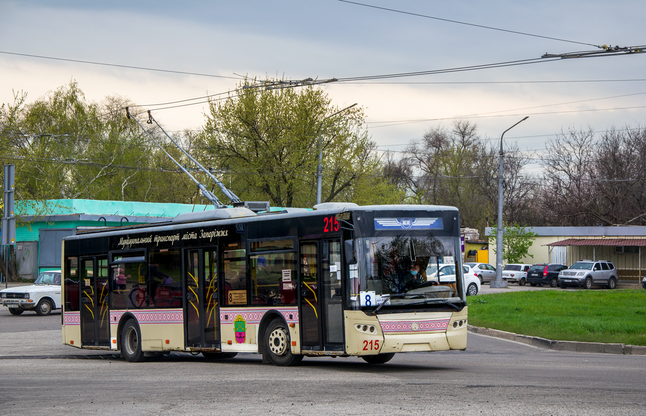 Запорожье, ЛАЗ E183D1 № 215