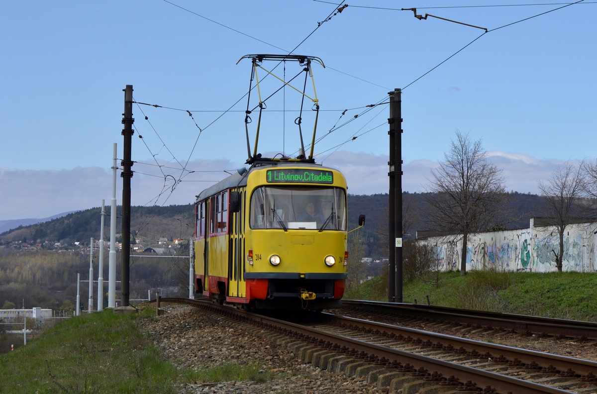 Мост ― Литвинов, Tatra T3M.3 № 204 Мост ― Литвинов, Tatra T3M.3 № 204