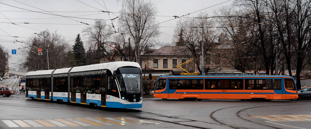 Москва, 71-931М «Витязь-М» № 31174; Москва, 71-623-02 № 2605
