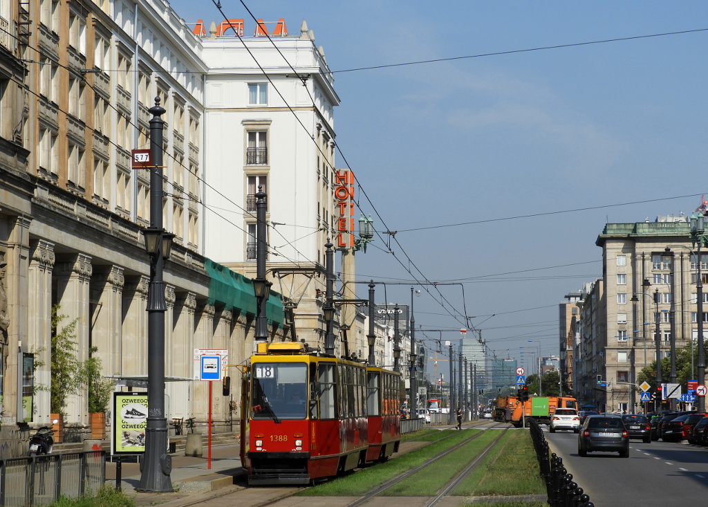 Варшава, Konstal 105Nb/e № 1388