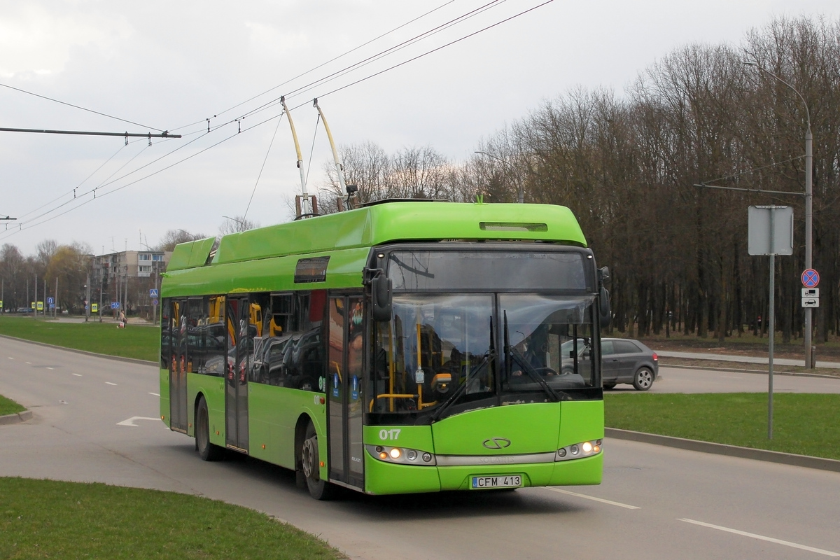 Каунас, Solaris Trollino III 12 AC № 017