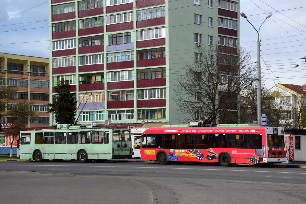 Гомель, БКМ 20101 № 1675; Гомель, БКМ 32102 № 1747