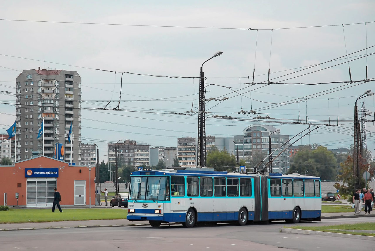 Рига, Škoda 15Tr03/6 № 13181