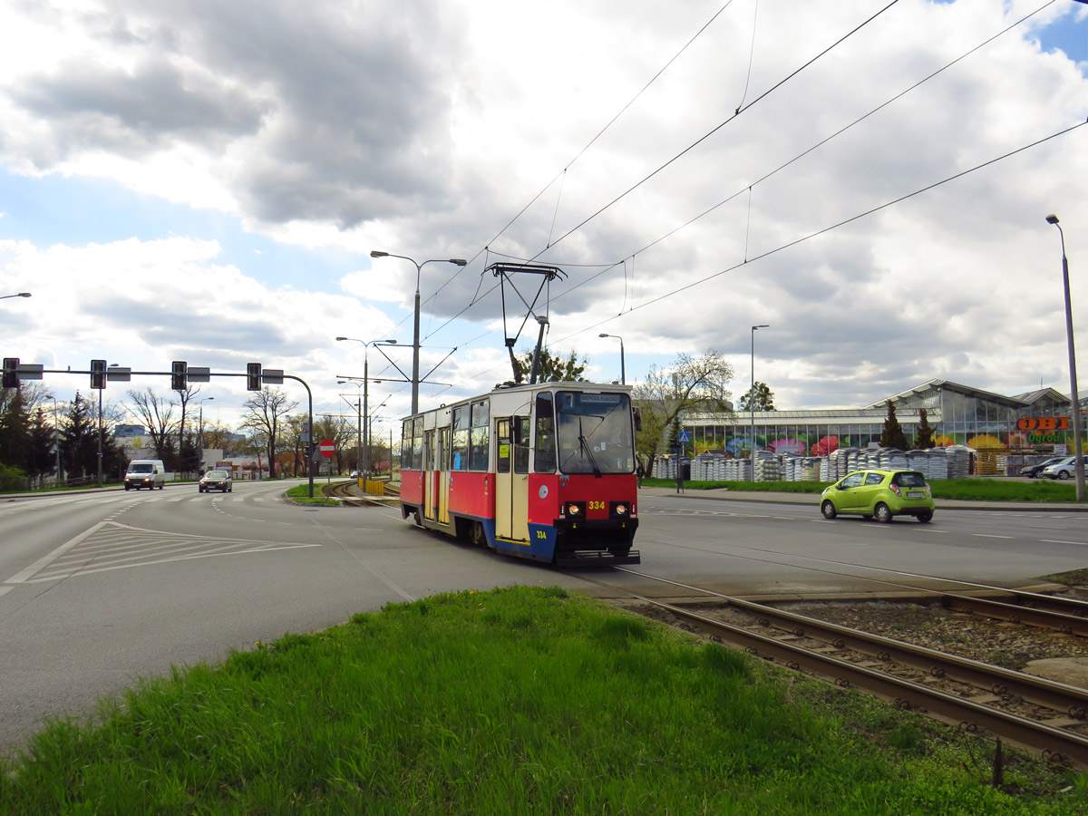 Быдгощ, Konstal 805Na № 334 Быдгощ, Konstal 805Na № 334