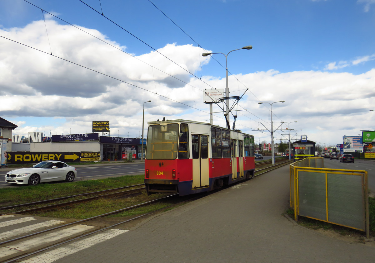 Быдгощ, Konstal 805Na № 334 Быдгощ, Konstal 805Na № 334