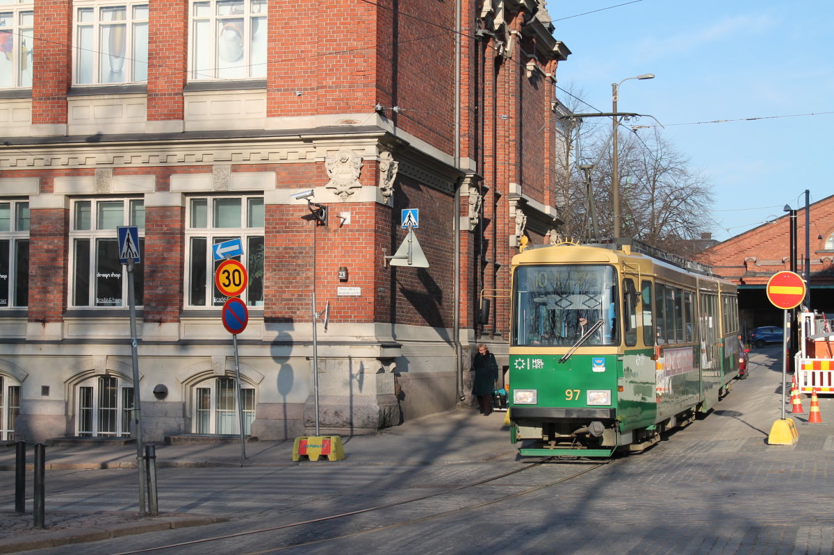 Хельсинки — Эспоо, Valmet MLNRV2 № 97