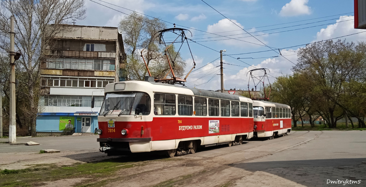 Дружковка, Tatra T3SUCS № 7814