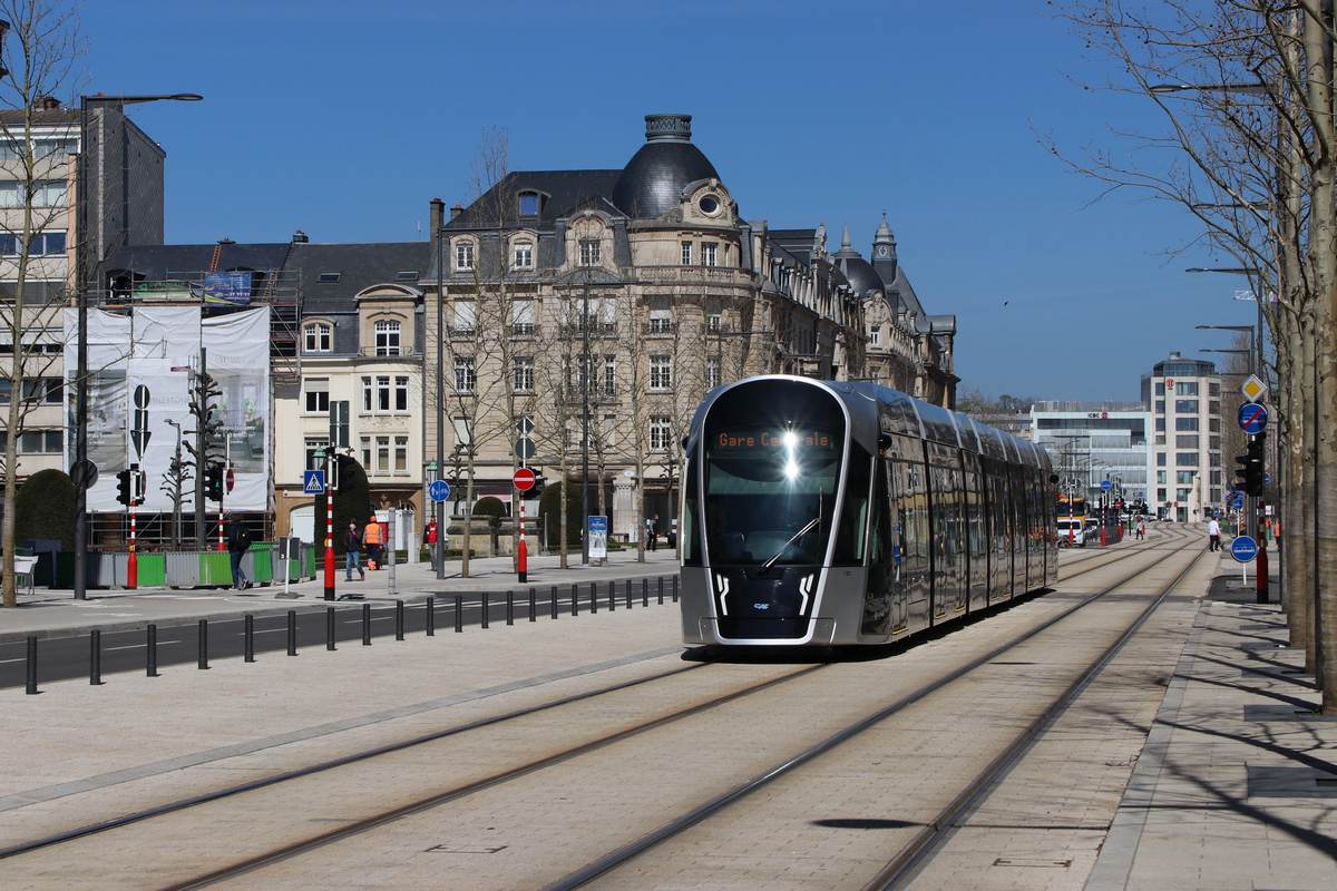 Люксембург, CAF Urbos 3 № 127