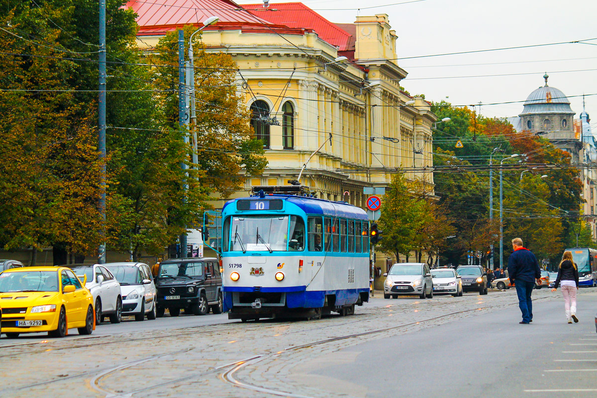 Рига, Tatra T3A № 51798