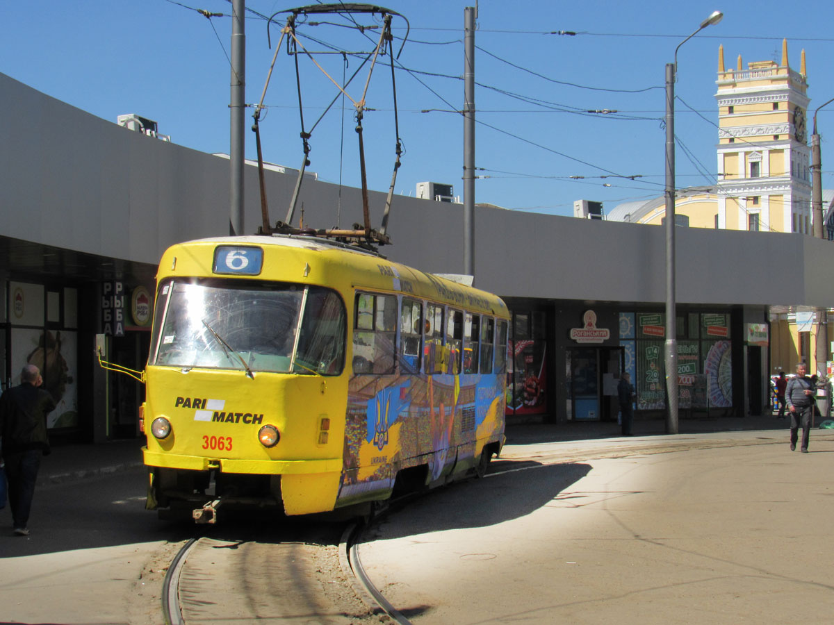 Charków, Tatra T3SU Nr 3063