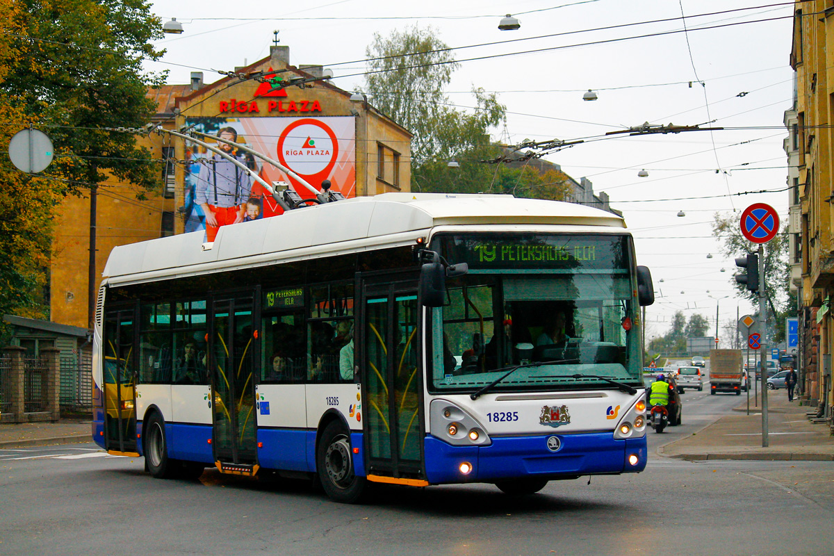 Рига, Škoda 24Tr Irisbus Citelis № 18285 Рига, Škoda 24Tr Irisbus Citelis № 18285