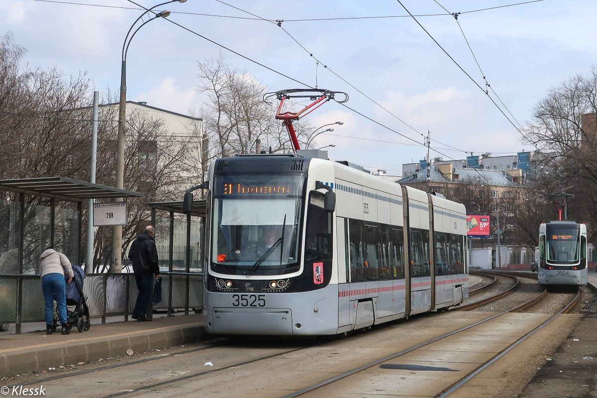 Maskva, 71-414 (Pesa Fokstrot) nr. 3525