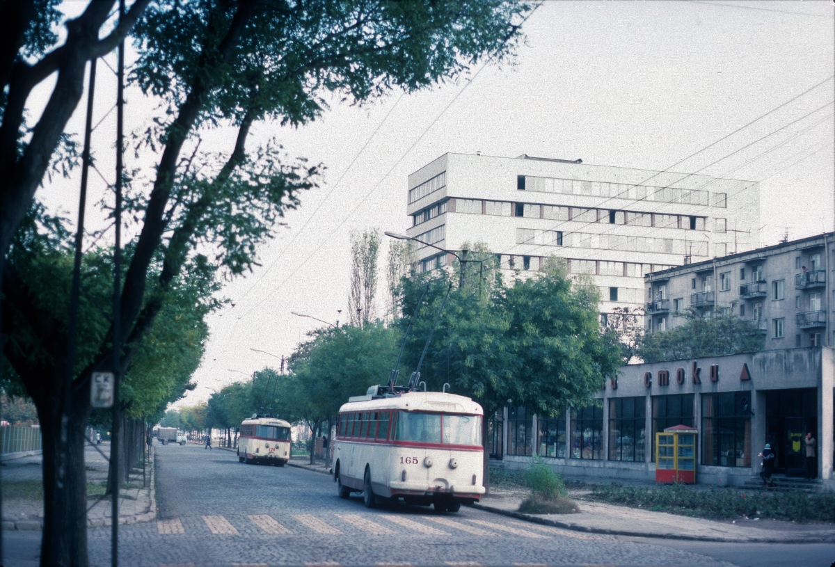 Plovdiv, Škoda 9Tr13 č. 165; Plovdiv — Historical —  Тrolleybus photos