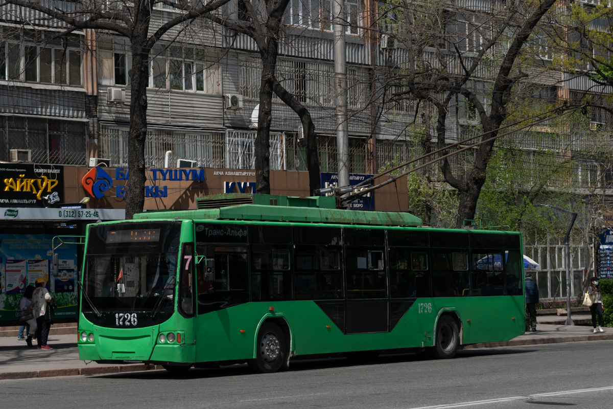 Бишкек, ВМЗ-5298.01 «Авангард» № 1726