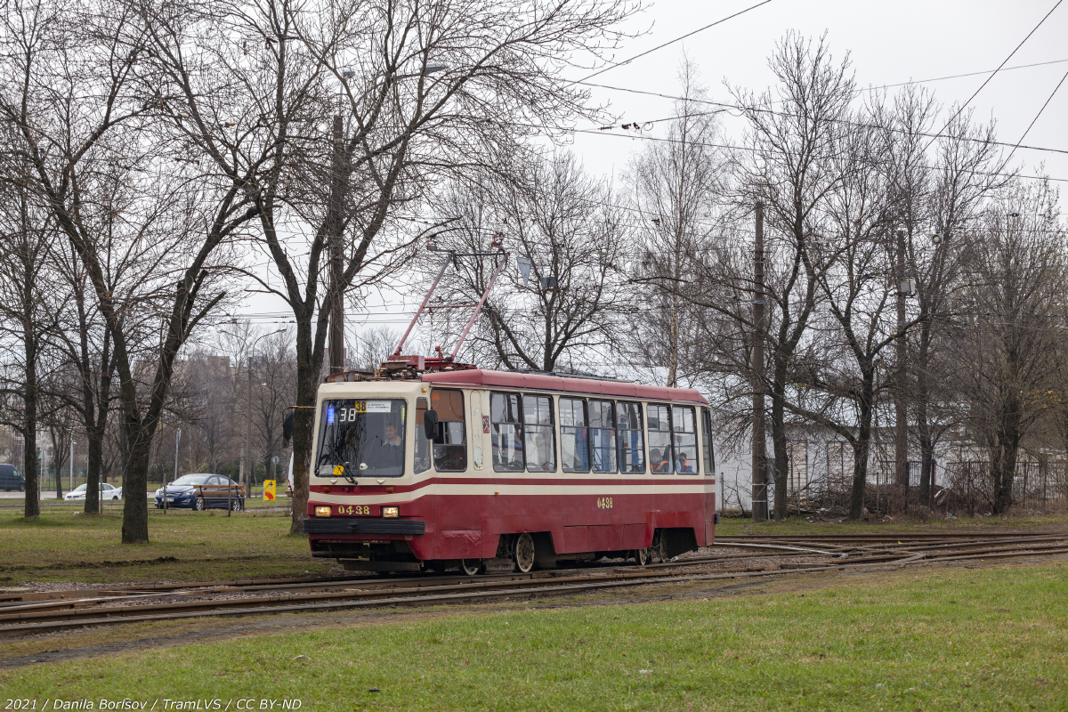 Санкт-Петербург, 71-134К (ЛМ-99К) № 0438